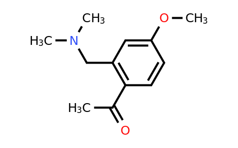 CAS 77973-25-2 | 1-(2-((Dimethylamino)methyl)-4-methoxyphenyl)ethanone