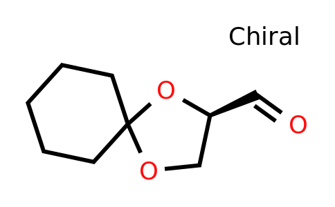CAS 78008-36-3 | (R)-1,4-dioxaspiro[4.5]decane-2-carbaldehyde