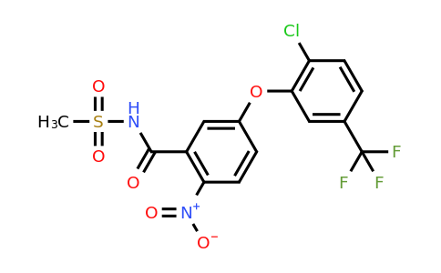 CAS 78068-39-0 | 5-[2-chloro-5-(trifluoromethyl)phenoxy]-N-methanesulfonyl-2-nitrobenzamide