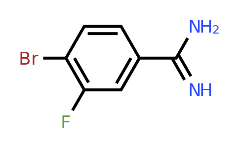 CAS 780721-73-5 | 4-Bromo-3-fluoro-benzamidine