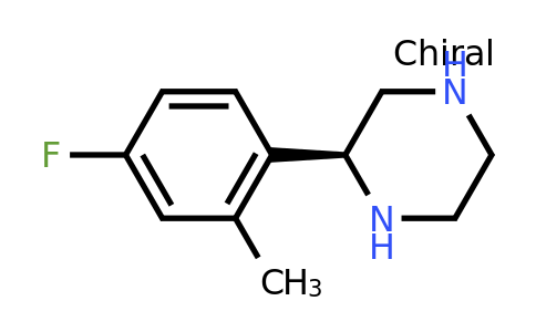 CAS 780744-28-7 | (S)-2-(4-Fluoro-2-methylphenyl)piperazine