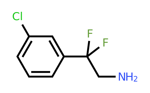 CAS 780769-50-8 | 2-(3-Chlorophenyl)-2,2-difluoroethan-1-amine