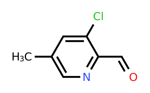 CAS 780801-56-1 | 3-Chloro-5-methylpyridine-2-carbaldehyde