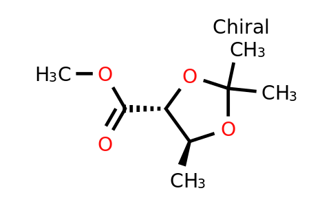 CAS 78086-72-3 | (4R,5S)-Methyl 2,2,5-trimethyl-1,3-dioxolane-4-carboxylate