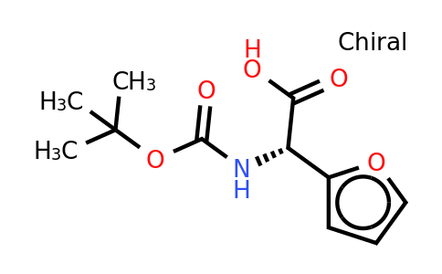 CAS 78088-60-5 | (S)-BOC-2-Amino-2-furanacetic acid