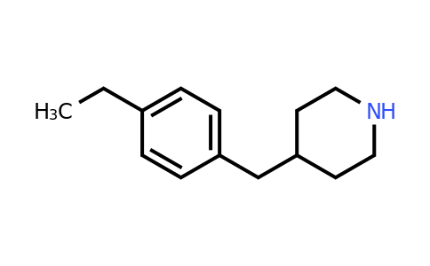 CAS 781595-51-5 | 4-(4-Ethyl-benzyl)-piperidine