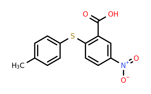 CAS 78160-05-1 | 2-[(4-methylphenyl)sulfanyl]-5-nitrobenzoic acid