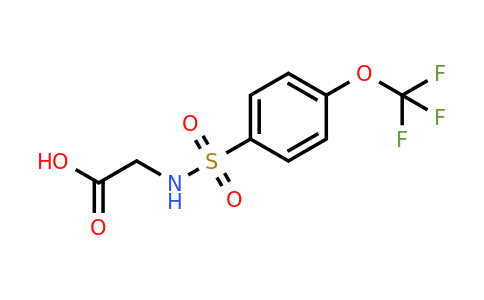 CAS 781626-92-4 | 2-[4-(trifluoromethoxy)benzenesulfonamido]acetic acid