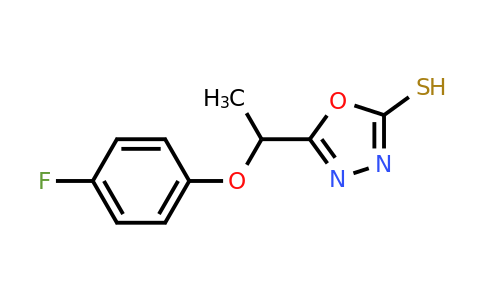 CAS 781632-83-5 | 5-[1-(4-fluorophenoxy)ethyl]-1,3,4-oxadiazole-2-thiol