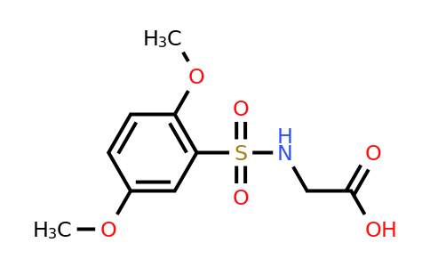 CAS 781656-64-2 | 2-(2,5-dimethoxybenzenesulfonamido)acetic acid