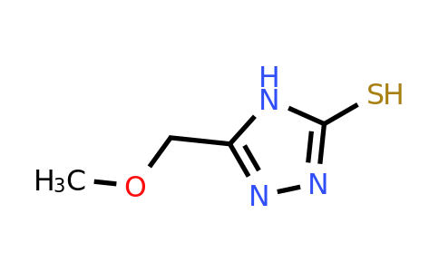 CAS 78201-12-4 | 5-(methoxymethyl)-4H-1,2,4-triazole-3-thiol