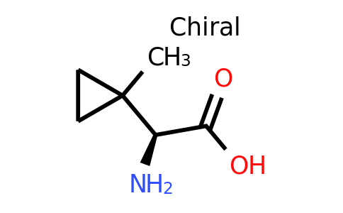CAS 78213-60-2 | (S)-2-amino-2-(1-methylcyclopropyl)acetic acid
