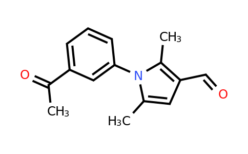 CAS 782456-12-6 | 1-(3-acetylphenyl)-2,5-dimethyl-1H-pyrrole-3-carbaldehyde
