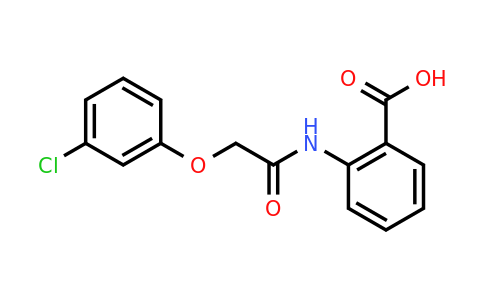 CAS 782480-99-3 | 2-[2-(3-chlorophenoxy)acetamido]benzoic acid