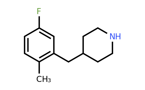 CAS 782504-69-2 | 4-(5-Fluoro-2-methyl-benzyl)-piperidine