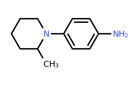 CAS 78335-25-8 | 4-(2-Methylpiperidin-1-yl)aniline