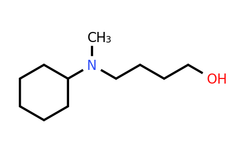 CAS 78345-59-2 | 4-(Cyclohexyl(methyl)amino)butan-1-ol