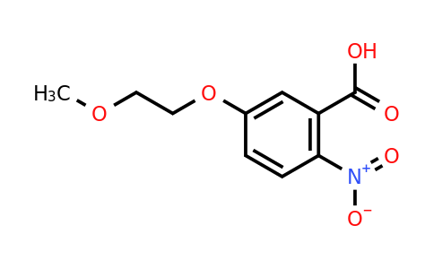 CAS 78361-13-4 | 5-(2-Methoxyethoxy)-2-nitrobenzoic acid