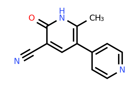 CAS 78415-72-2 | 6-methyl-2-oxo-5-(pyridin-4-yl)-1,2-dihydropyridine-3-carbonitrile