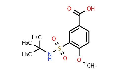 CAS 784172-00-5 | 3-(tert-butylsulfamoyl)-4-methoxybenzoic acid