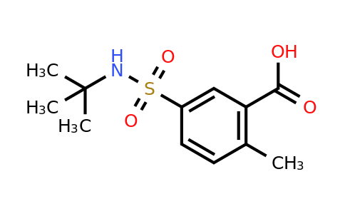 CAS 784172-01-6 | 5-(tert-butylsulfamoyl)-2-methylbenzoic acid