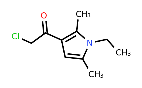 CAS 784172-19-6 | 2-Chloro-1-(1-ethyl-2,5-dimethyl-1H-pyrrol-3-yl)ethanone