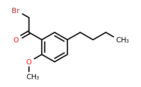 CAS 784177-15-7 | 2-bromo-1-(5-butyl-2-methoxyphenyl)ethan-1-one