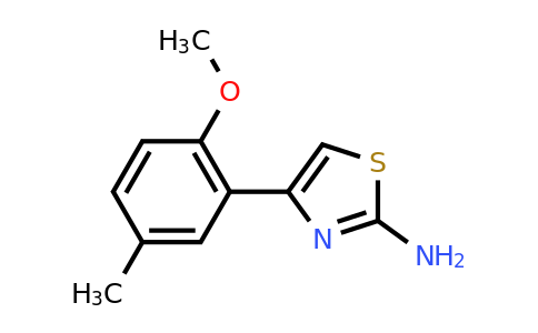 CAS 784177-26-0 | 4-(2-methoxy-5-methylphenyl)-1,3-thiazol-2-amine