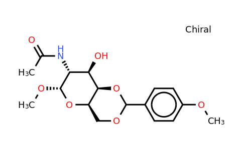 CAS 78489-61-9 | N-acetyl-4,6-(P-methoxybenzylidene)-2-deoxy-1-O-methyl-A-d-galactosamine