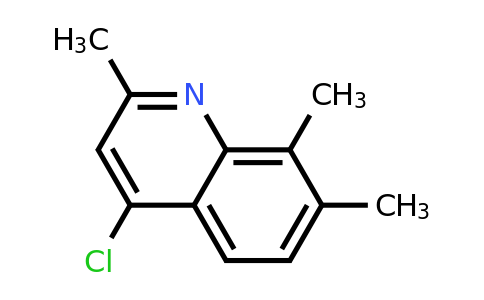 CAS 78509-29-2 | 4-Chloro-2,7,8-trimethylquinoline