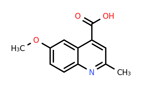 CAS 78533-10-5 | 6-Methoxy-2-methylquinoline-4-carboxylic acid