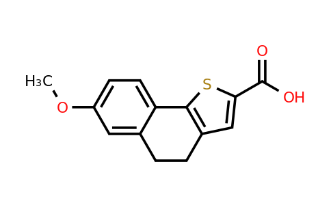 CAS 78554-65-1 | 7-methoxy-4H,5H-naphtho[1,2-b]thiophene-2-carboxylic acid
