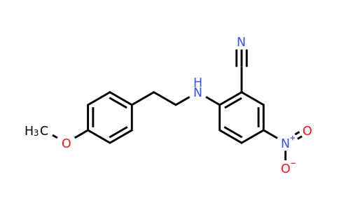 CAS 785707-50-8 | 2-((4-Methoxyphenethyl)amino)-5-nitrobenzonitrile