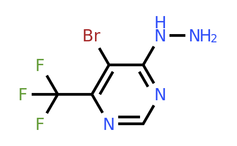 CAS 785777-95-9 | 5-Bromo-4-hydrazinyl-6-(trifluoromethyl)pyrimidine