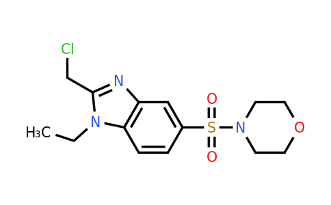 CAS 785792-29-2 | 2-(chloromethyl)-1-ethyl-5-(morpholine-4-sulfonyl)-1H-1,3-benzodiazole