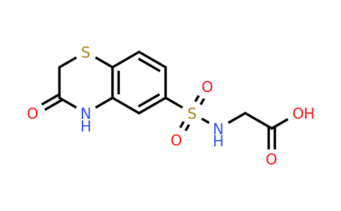 CAS 785792-32-7 | 2-(3-oxo-3,4-dihydro-2H-1,4-benzothiazine-6-sulfonamido)acetic acid