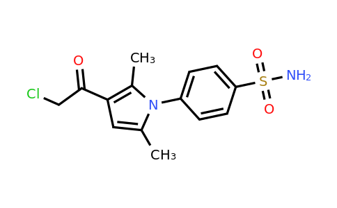 CAS 785792-42-9 | 4-[3-(2-chloroacetyl)-2,5-dimethyl-1H-pyrrol-1-yl]benzene-1-sulfonamide