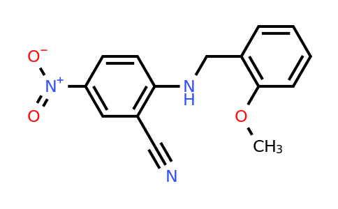 CAS 785798-40-5 | 2-((2-Methoxybenzyl)amino)-5-nitrobenzonitrile