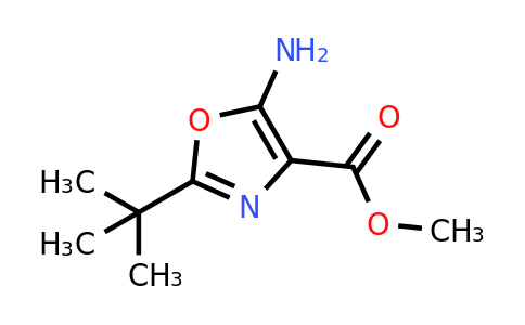 CAS 785805-35-8 | methyl 5-amino-2-tert-butyl-1,3-oxazole-4-carboxylate