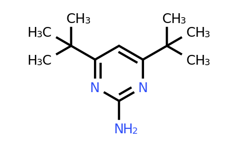 CAS 78641-13-1 | 4,6-di-tert-butylpyrimidin-2-amine