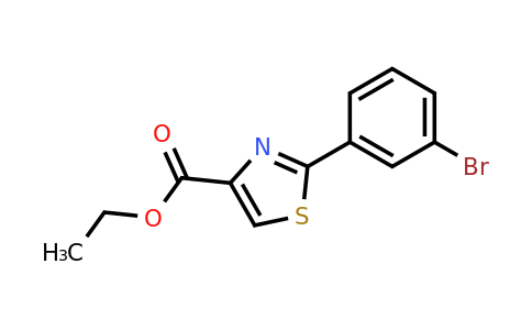 CAS 786654-97-5 | 2-(3-Bromo-phenyl)-thiazole-4-carboxylic acid ethyl ester