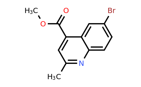 CAS 786659-09-4 | 6-Bromo-2-methyl-quinoline-4-carboxylic acid methyl ester