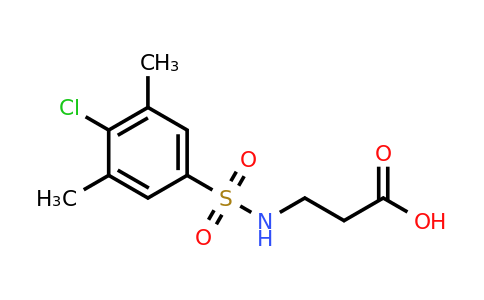 CAS 786728-85-6 | 3-(4-chloro-3,5-dimethylbenzenesulfonamido)propanoic acid