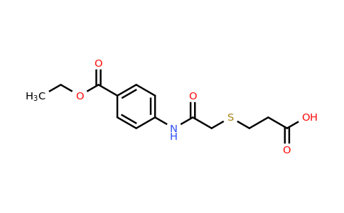 CAS 786728-90-3 | 3-[({[4-(ethoxycarbonyl)phenyl]carbamoyl}methyl)sulfanyl]propanoic acid