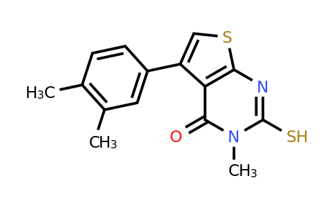 CAS 786728-91-4 | 5-(3,4-dimethylphenyl)-3-methyl-2-sulfanyl-3H,4H-thieno[2,3-d]pyrimidin-4-one