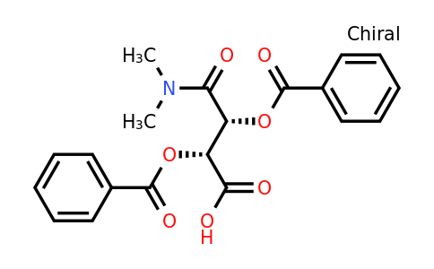 CAS 78761-37-2 | (2R,3R)-2,3-Bis(benzoyloxy)-4-(dimethylamino)-4-oxobutanoic acid