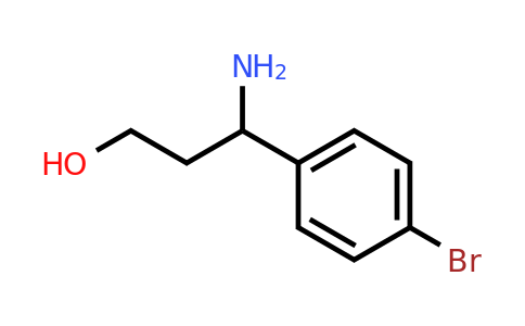 CAS 787615-14-9 | 3-Amino-3-(4-bromo-phenyl)-propan-1-ol