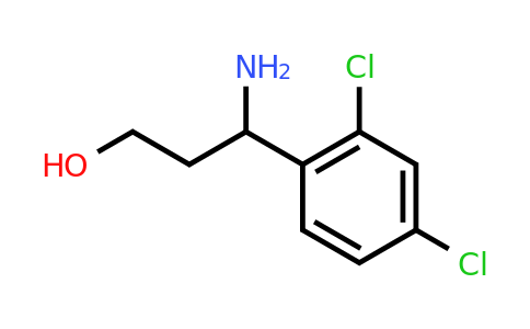 CAS 787615-23-0 | 3-Amino-3-(2,4-dichloro-phenyl)-propan-1-ol