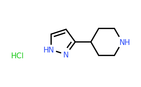 CAS 787640-26-0 | 4-(1H-Pyrazol-3-yl)piperidine hydrochloride