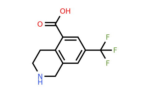 CAS 787640-31-7 | 7-(Trifluoromethyl)-1,2,3,4-tetrahydroisoquinoline-5-carboxylic acid